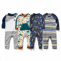 Tea Collection Old Navy Baby 18-24M 4 Piece Romper Bundle Dino Rocket Stripes