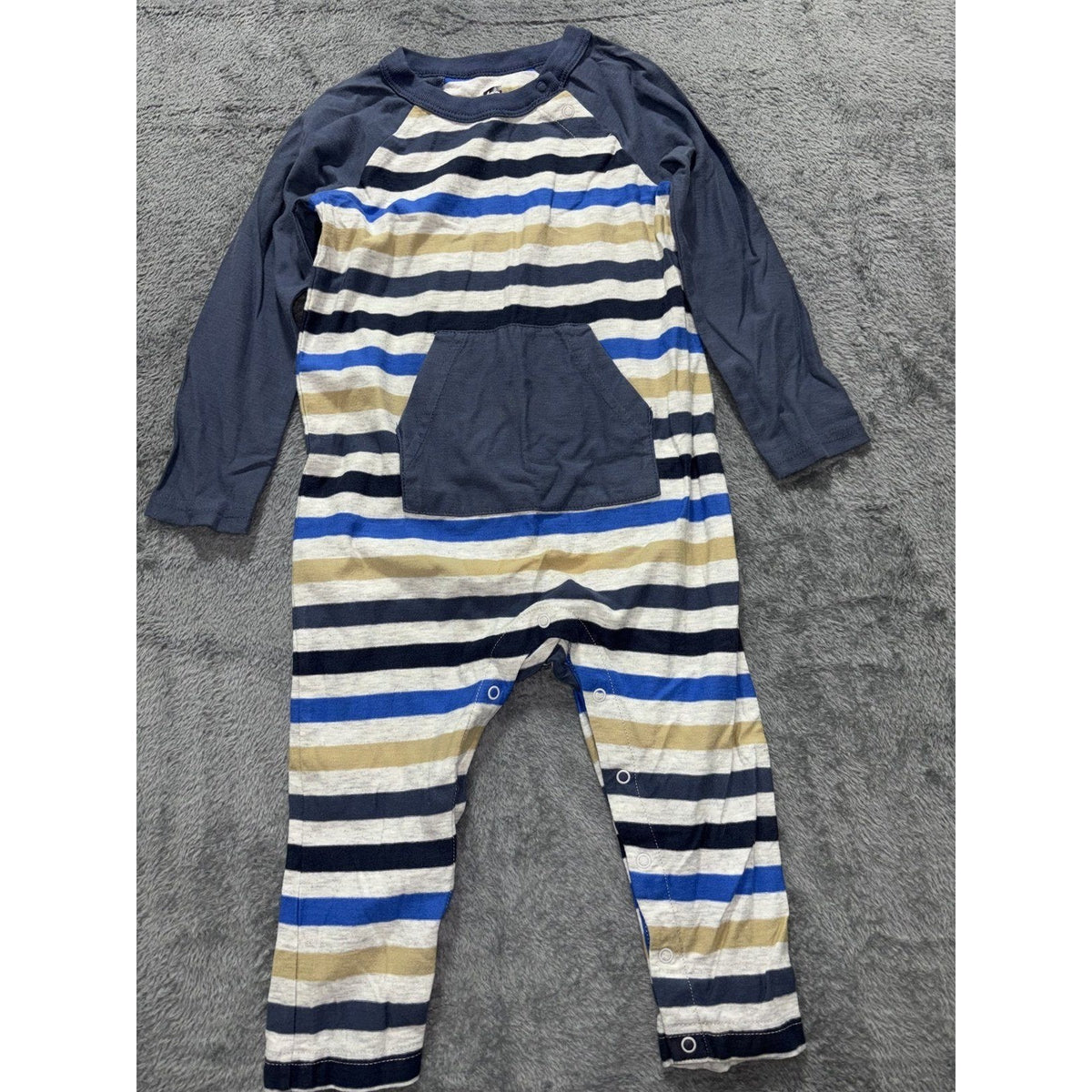 Tea Collection Old Navy Baby 18-24M 4 Piece Romper Bundle Dino Rocket Stripes