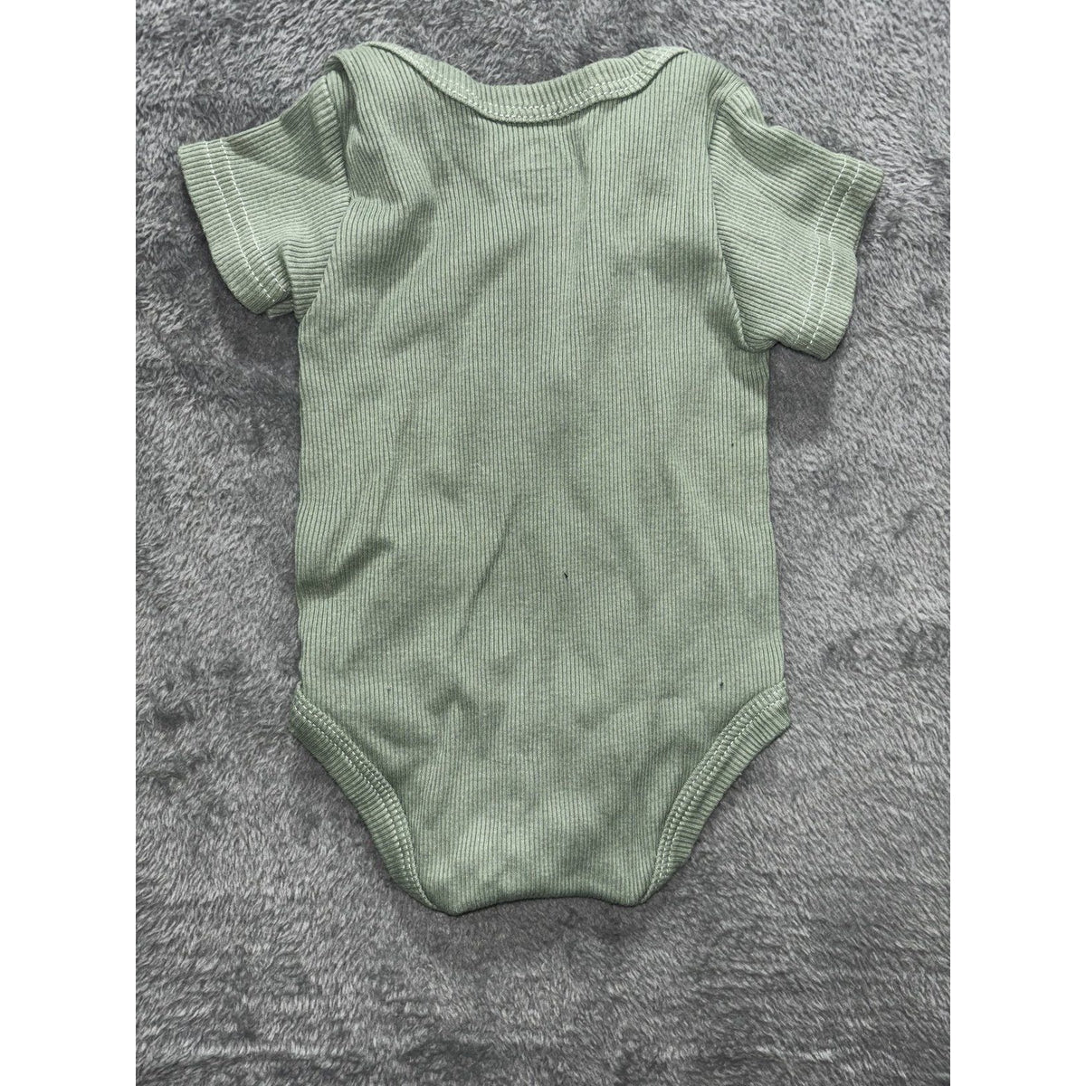 Carter's Baby 3M 5 Piece Bundle Rompers Bodysuits Bear Dino Navy Cream Green