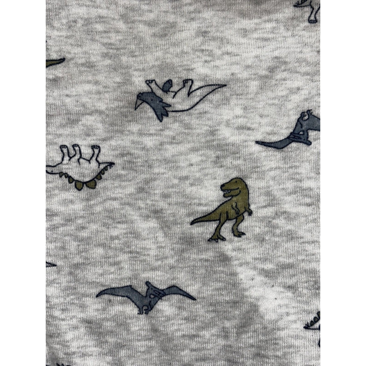 Carter's Baby 3M 5 Piece Bundle Rompers Bodysuits Bear Dino Navy Cream Green