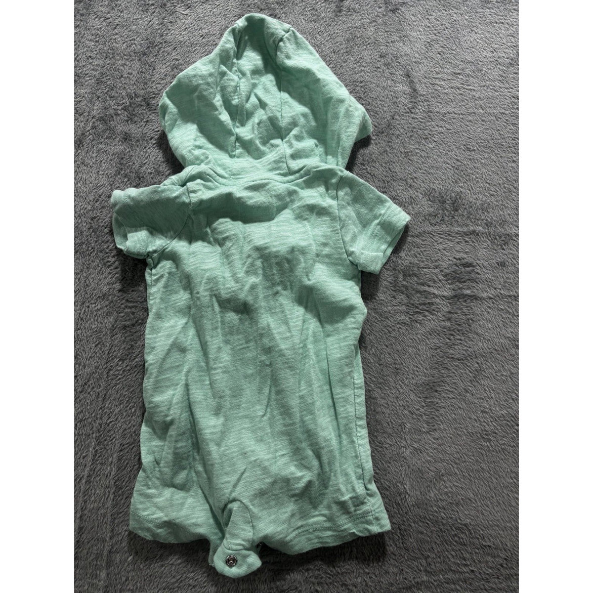 Carter's Baby 3M 4 Piece Bundle Rompers Rash Guard Sea Turtle Mint Gray Coral