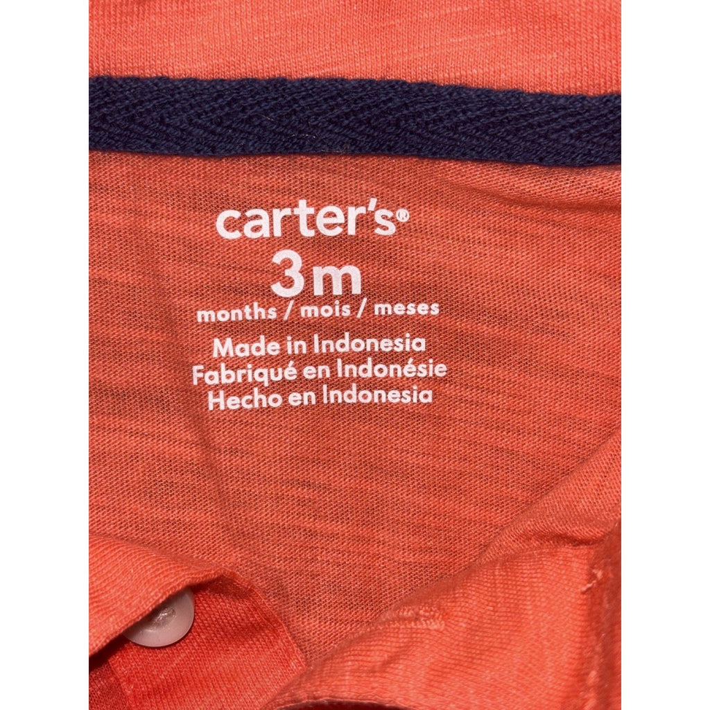 Carter's Baby 3M 4 Piece Bundle Rompers Rash Guard Sea Turtle Mint Gray Coral
