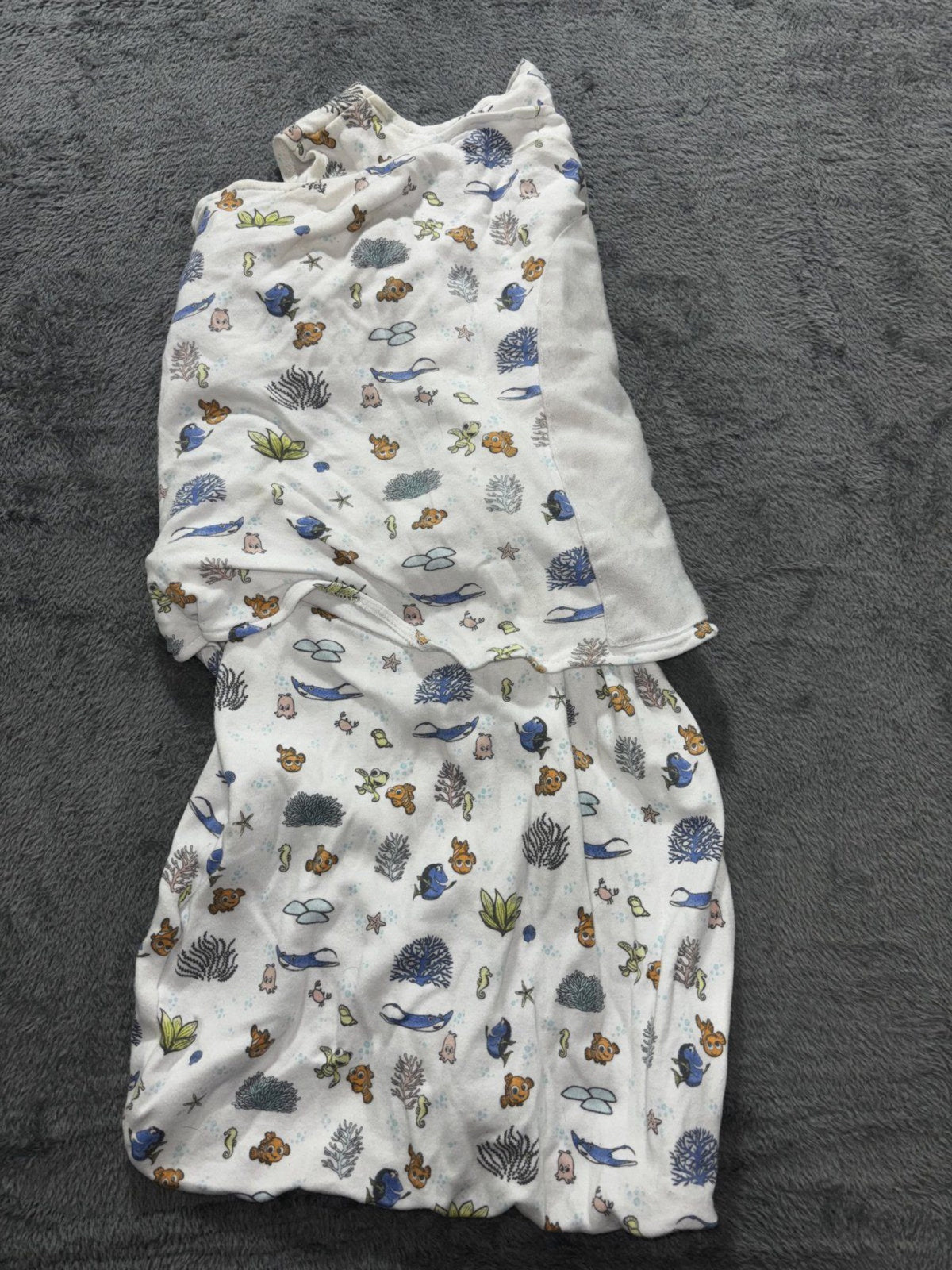 Halo Baby Sizes S to M/L 3-6M 4 Piece Swaddles Sleep Sacks Disney Puppy Plaid