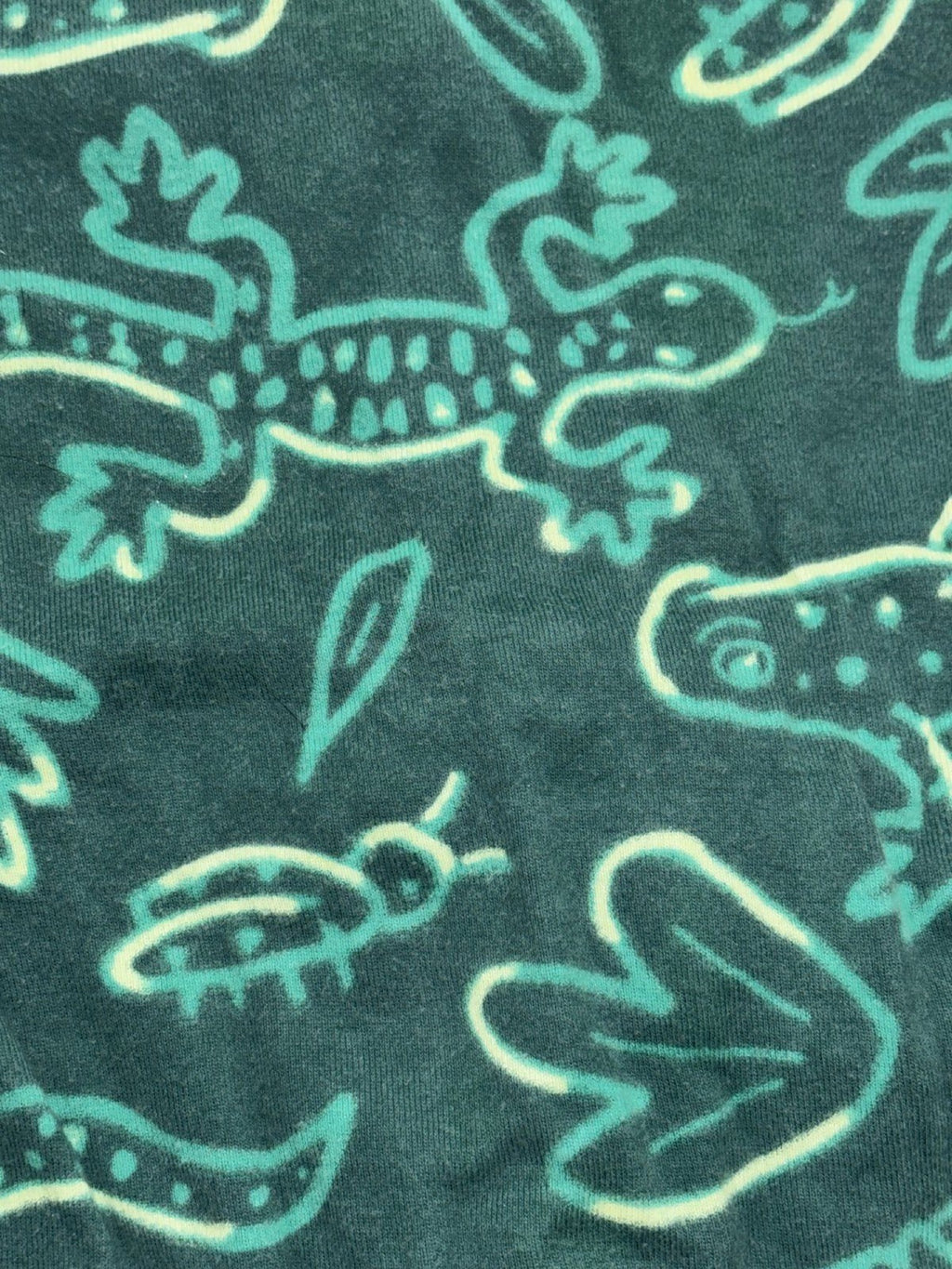 Carter's Toddler 2T 4 Piece Bundle Pajamas Green Lizard Blue Pumpkin Set Cozy