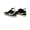 Nike Mens 9.5 Black White Mid Top Sneakers Casual Retro Skate Style