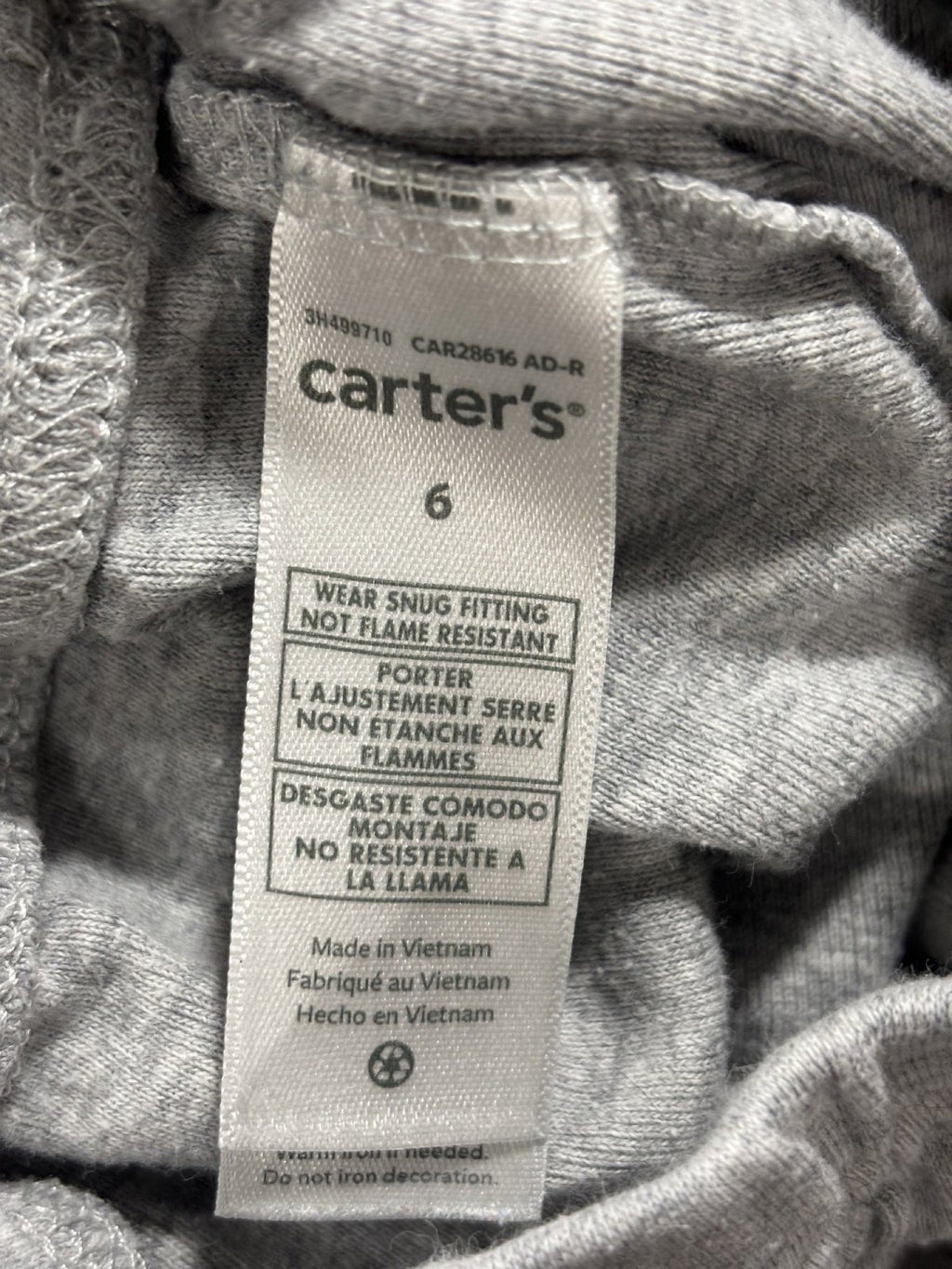 Carter's Kids Sizes 6 to 6/6A 4 Sets Gaming Pajamas Navy Gray White Controller