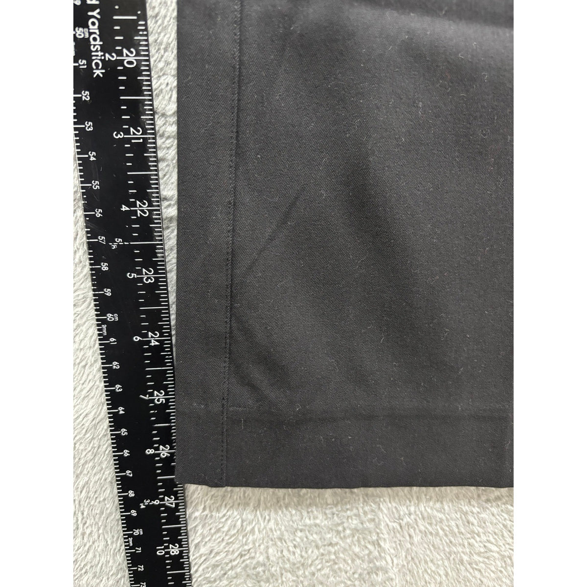 Inseam measurement at hem about 26.5 inches