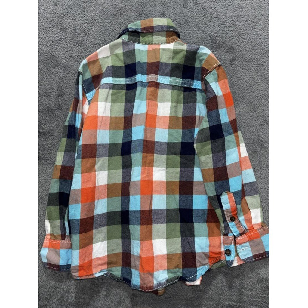 OshKosh & Carter's Boy Plaid Shirts Lot 5 Pcs 3T, photo 16 of 20