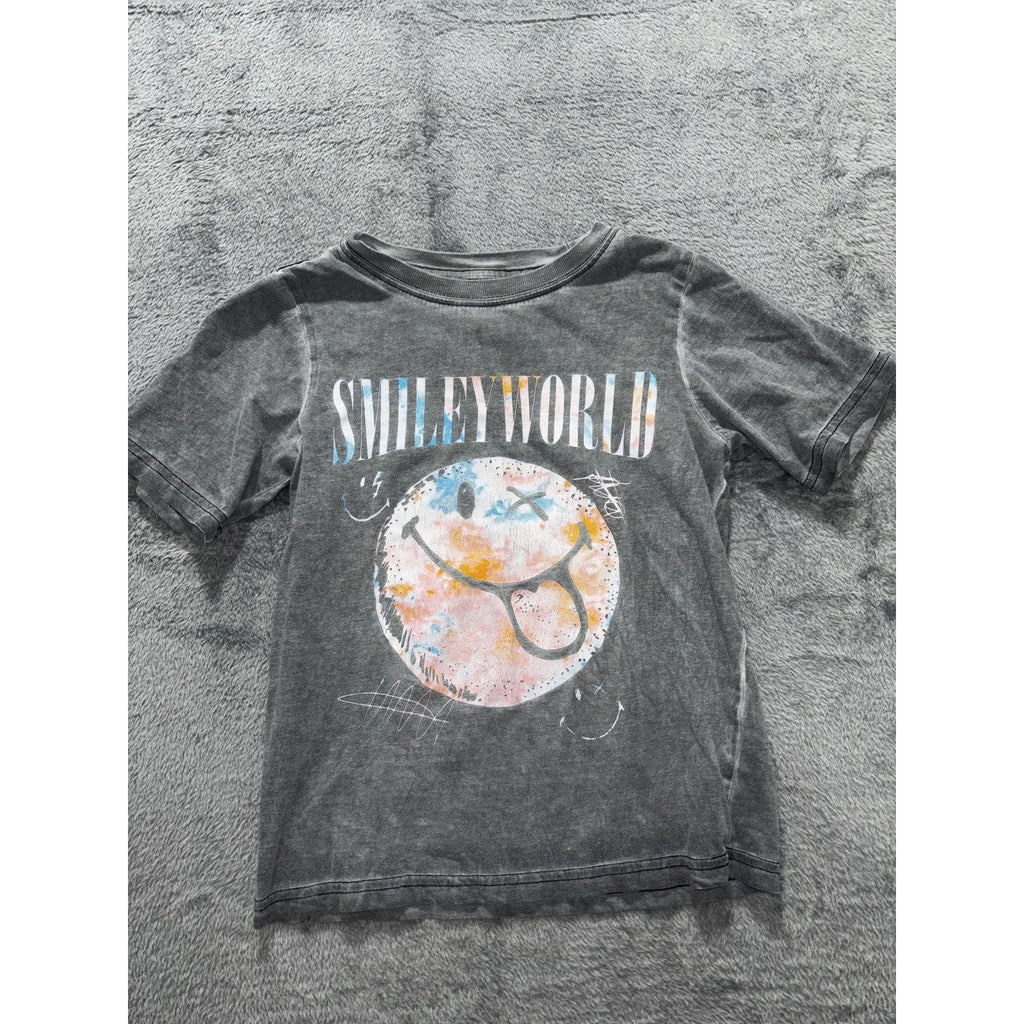 Boys 6 4 Piece Graphic Tee Bundle Wonder Nation Smiley World Gymboree OshKosh