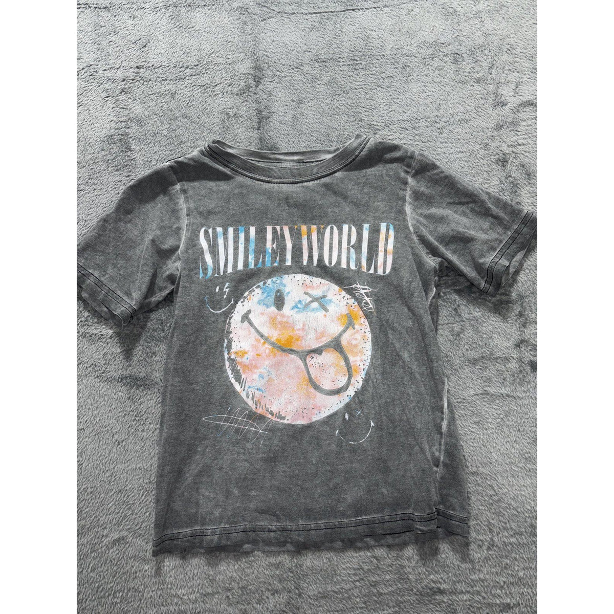 Boys 6 4 Piece Graphic Tee Bundle Wonder Nation Smiley World Gymboree OshKosh