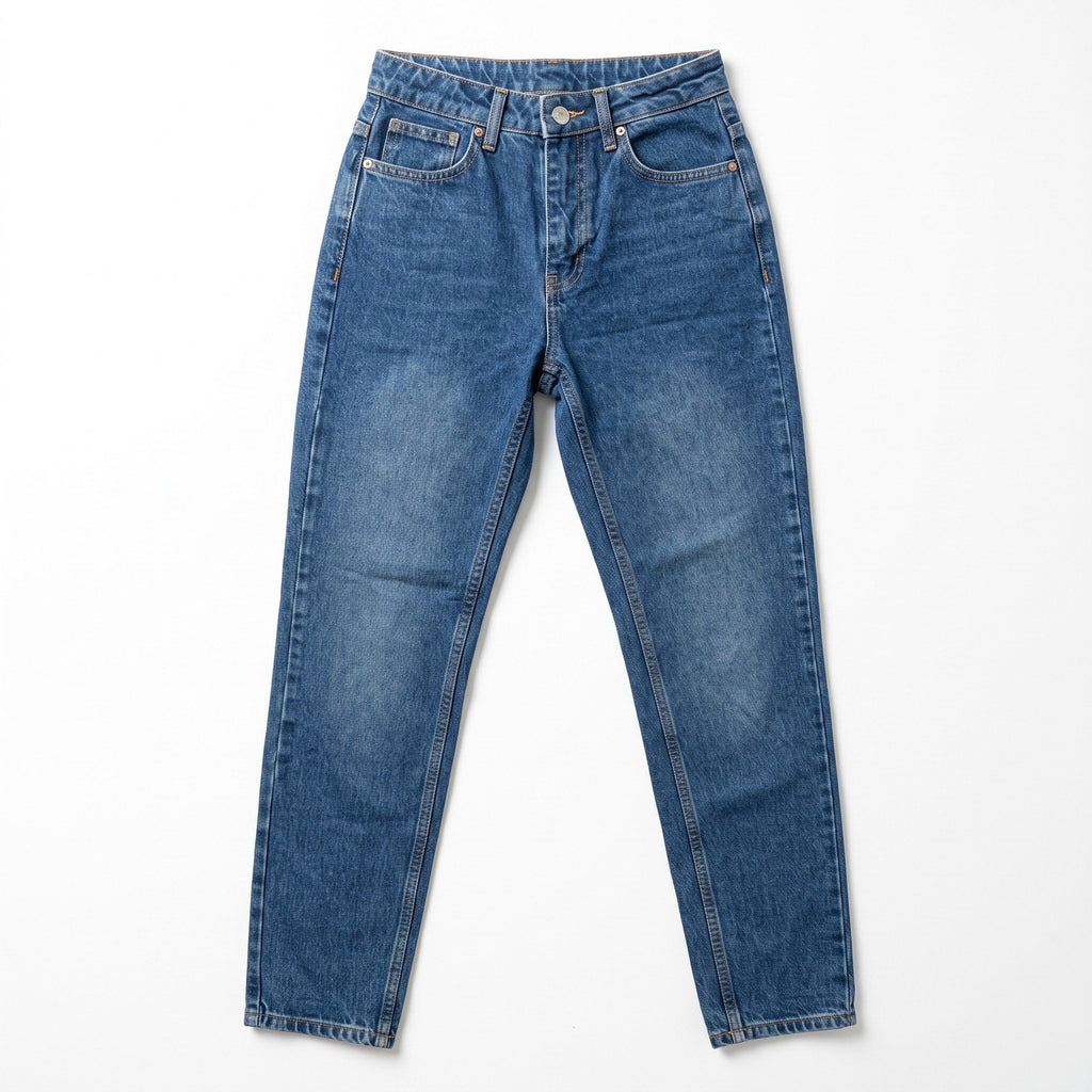 We The Free 24 Blue Jeans Womens High Rise Straight Leg Denim Boho Casual