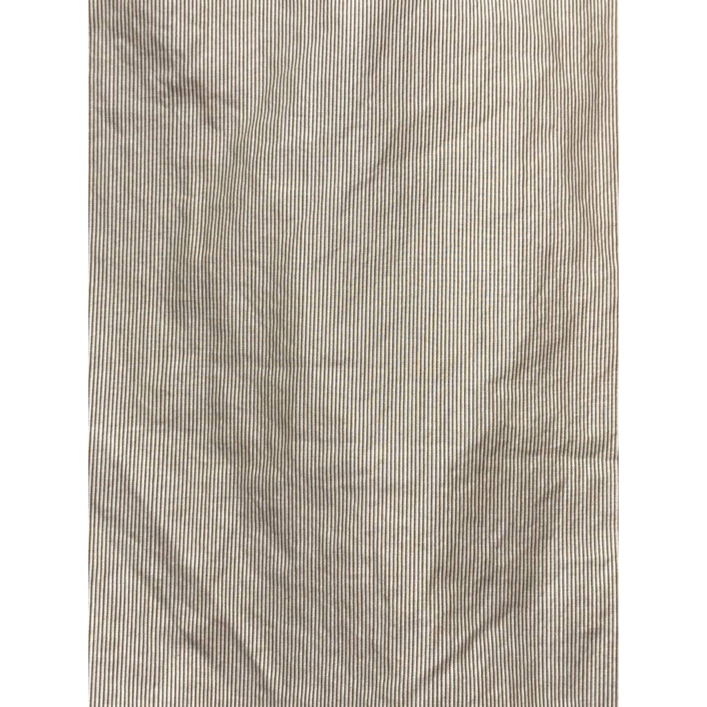 John Varvatos Men's Tan Striped Dress Shirt 17 Long, photo 7 of 9