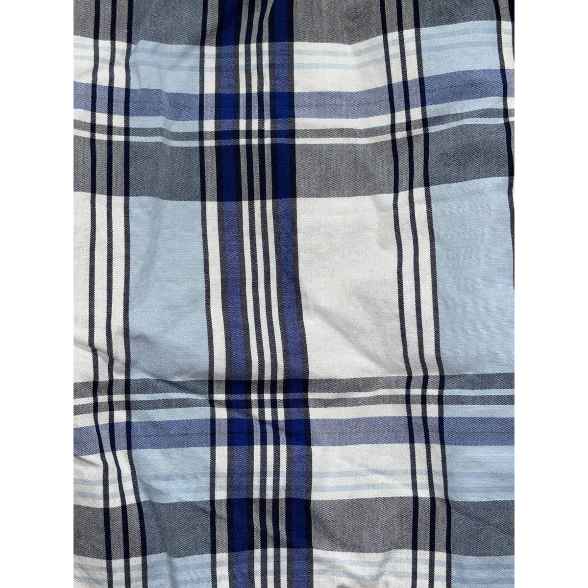 Timberland Men's Blue White Plaid Shirt Size L, photo 7 of 9