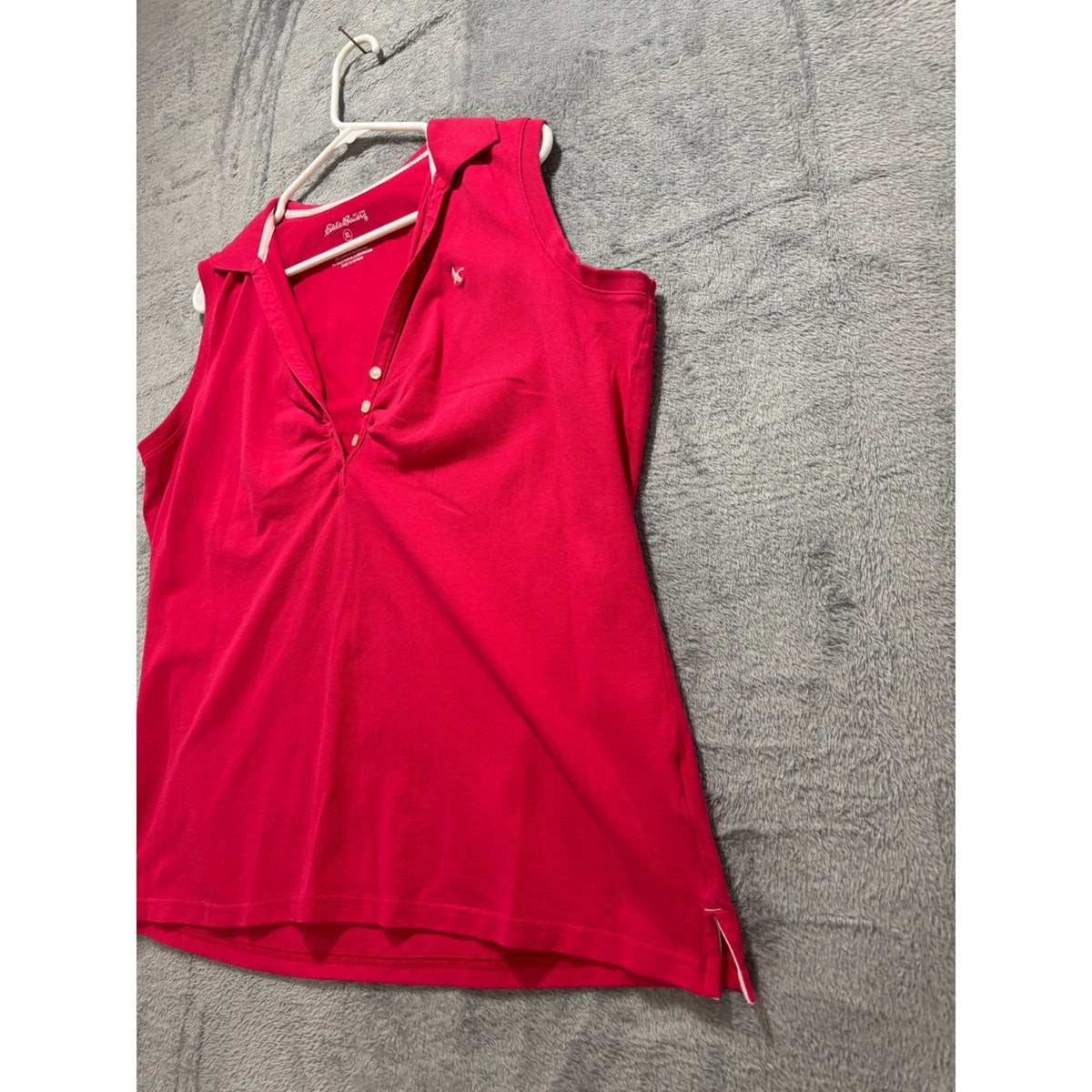 Eddie Bauer & Lands' End Pink Polo Lot 2 Size XL, photo 13 of 14