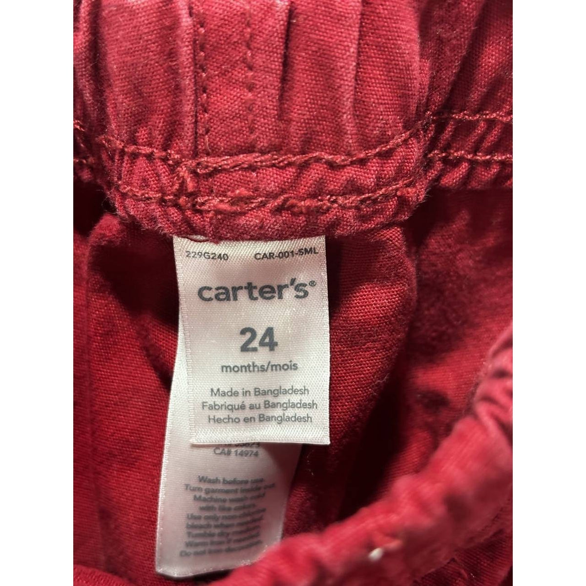 Carter's & OshKosh Baby Boy Clothes Lot 7 Pieces 24M, photo 22 of 23