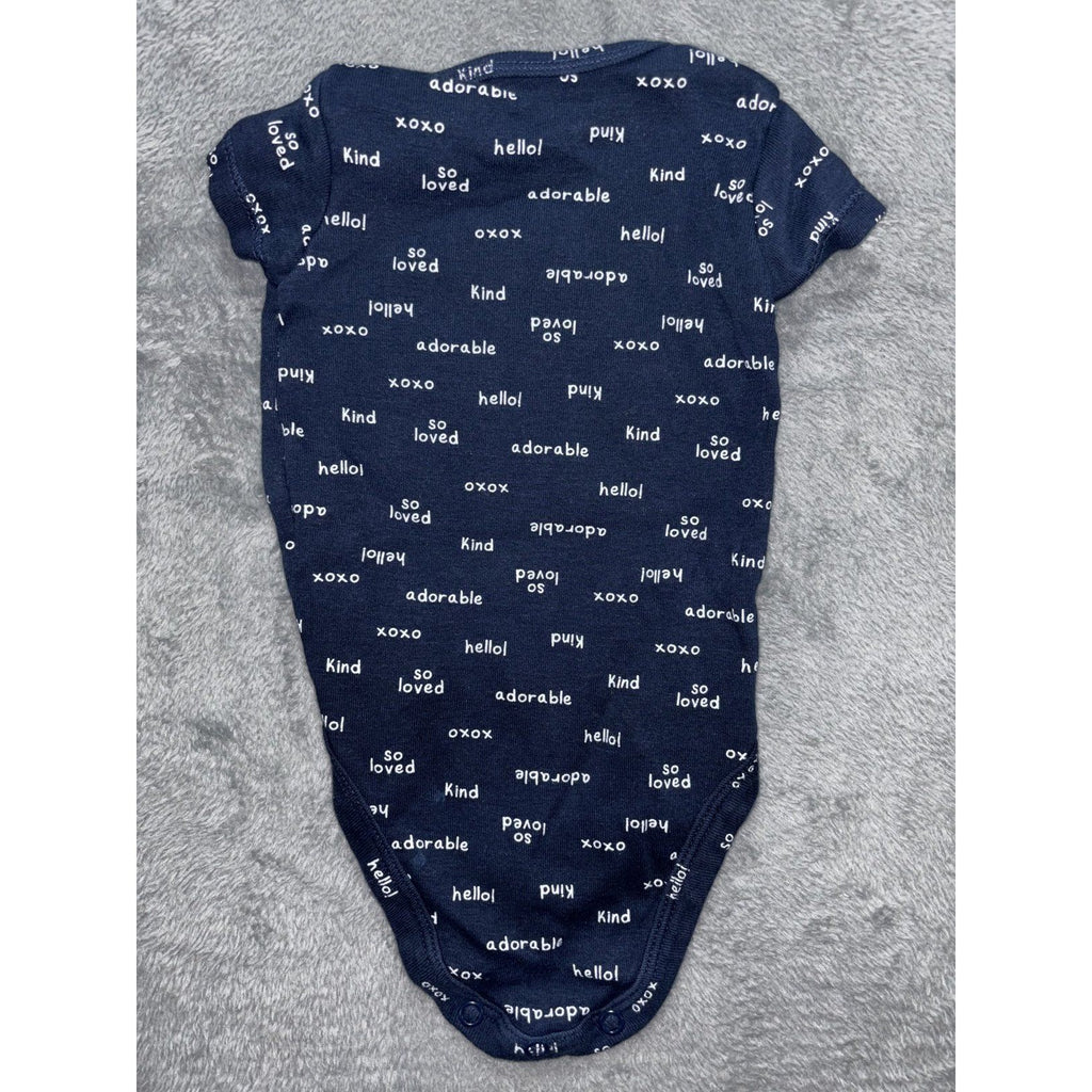 Carter's Baby Boy 3M 7 Piece Bundle Hoodie Tee Pants Bodysuits Blue Navy