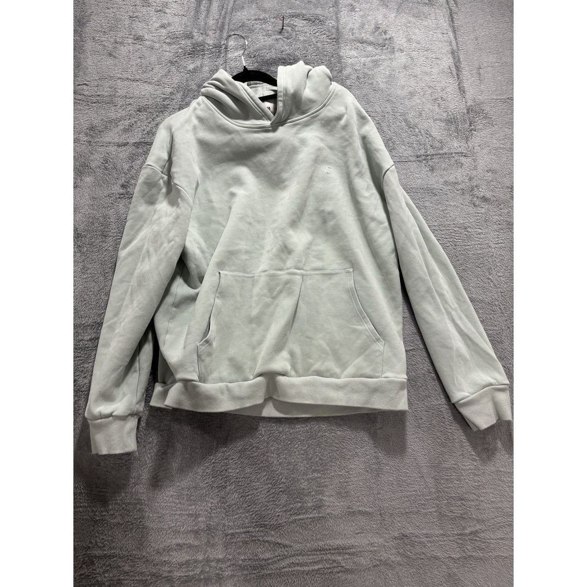 Zyia Active Womens 2XL Sage Green Pullover Hoodie Kangaroo Pocket Casual