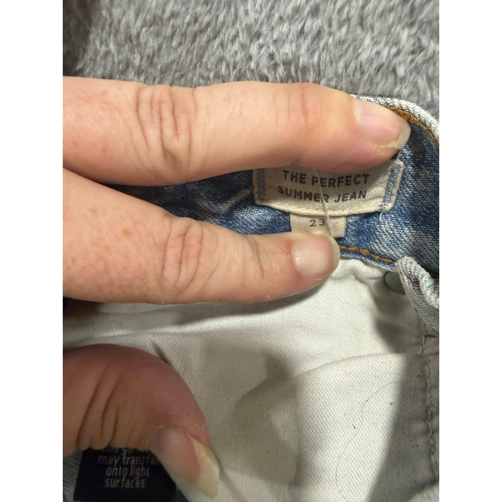 Madewell 23 Womens Light Wash The Perfect Summer Jean Straight Leg Casual Denim