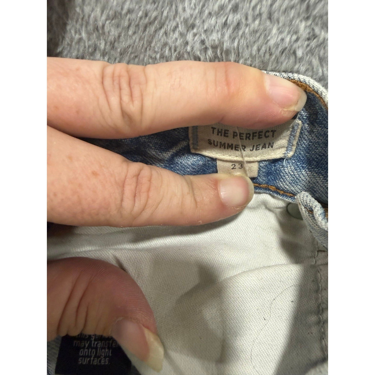 Madewell 23 Womens Light Wash The Perfect Summer Jean Straight Leg Casual Denim