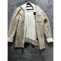 Maurices Women's Oatmeal Cardigan Shacket Size L