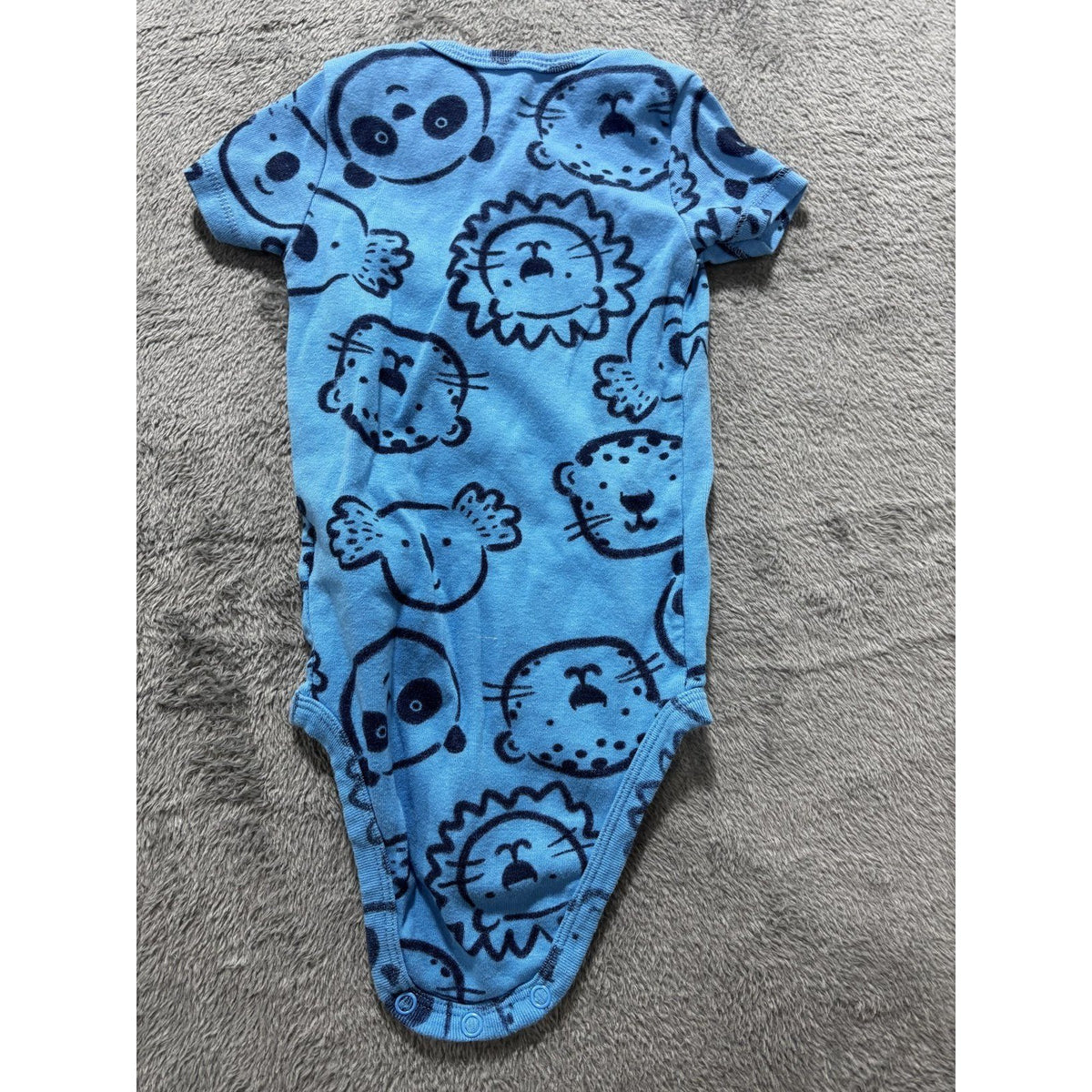 Carter's Baby 12M Blue Hooded Romper, babyGap Romper, Bodysuit and Shorts Set