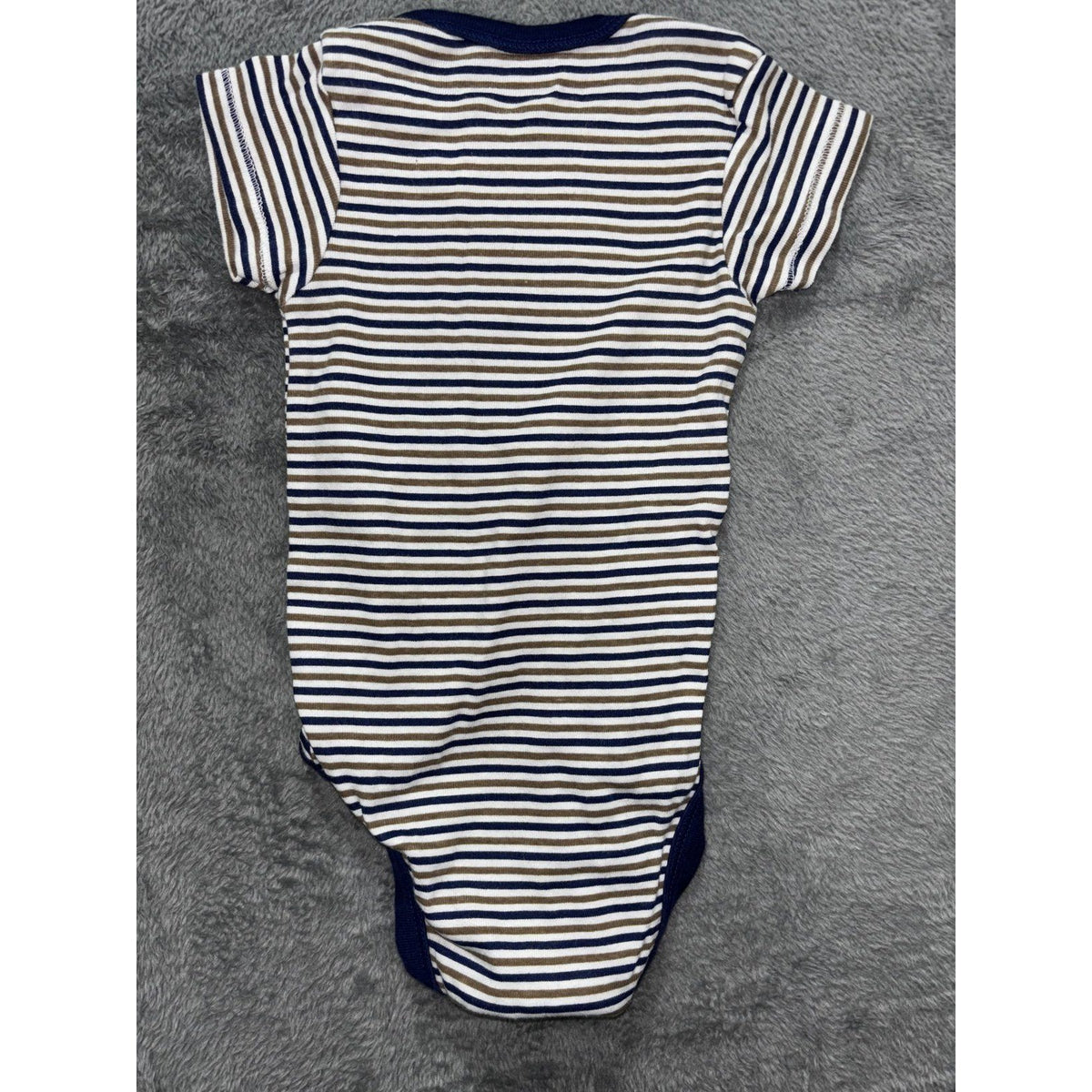 Gerber Baby Boy 3-9M 6 Piece Bundle Sleeper Bodysuits Green Blue Navy