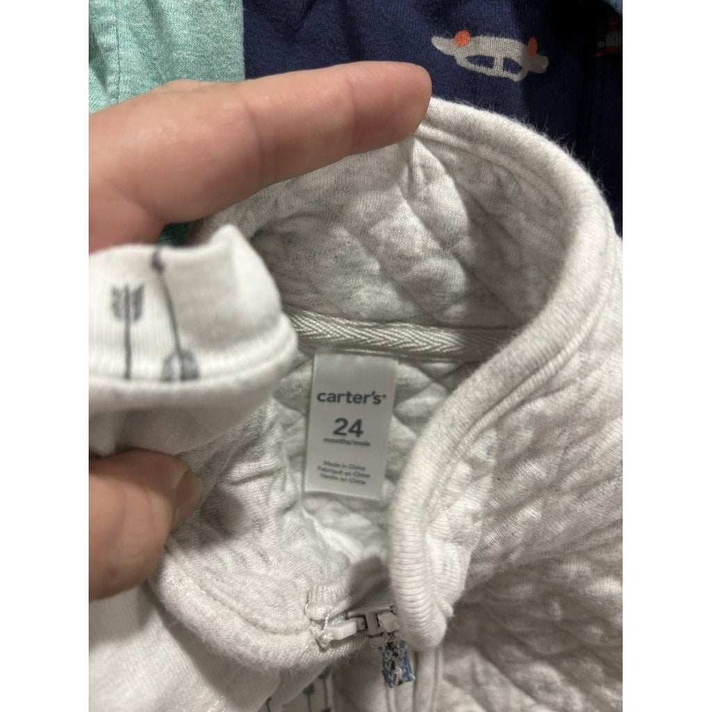 Carter's Baby Boy Vest & Chambray Lot 5 Pcs 24M, photo 5 of 11