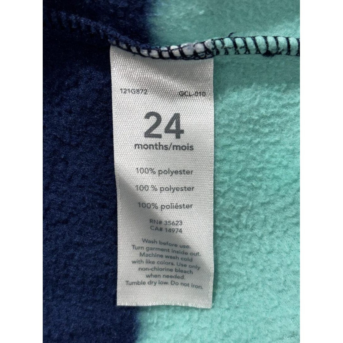 Carter's Baby Boy Navy Romper Hoodie Lot 4 Pc 24M, photo 8 of 16