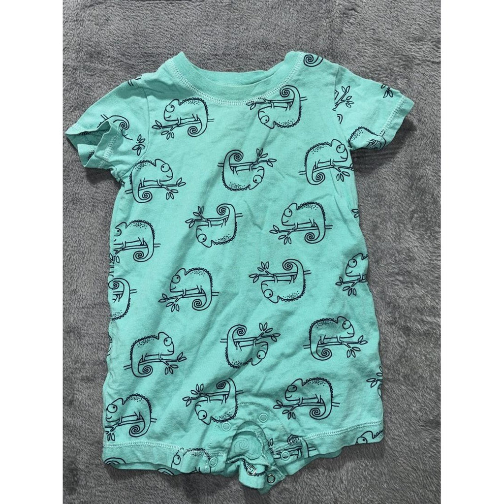 Carter's Baby Boy Navy Romper Hoodie Lot 4 Pc 24M, photo 2 of 16