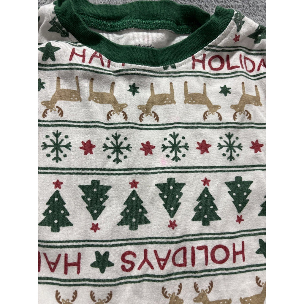 Carter's Kids 6/6A Pajama Sets Holiday, Yeti for Bed, 3 Sets 6 Piece Bundle