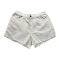 Aerie M White Denim Shorts Womens Distressed Cut Off Boho Casual