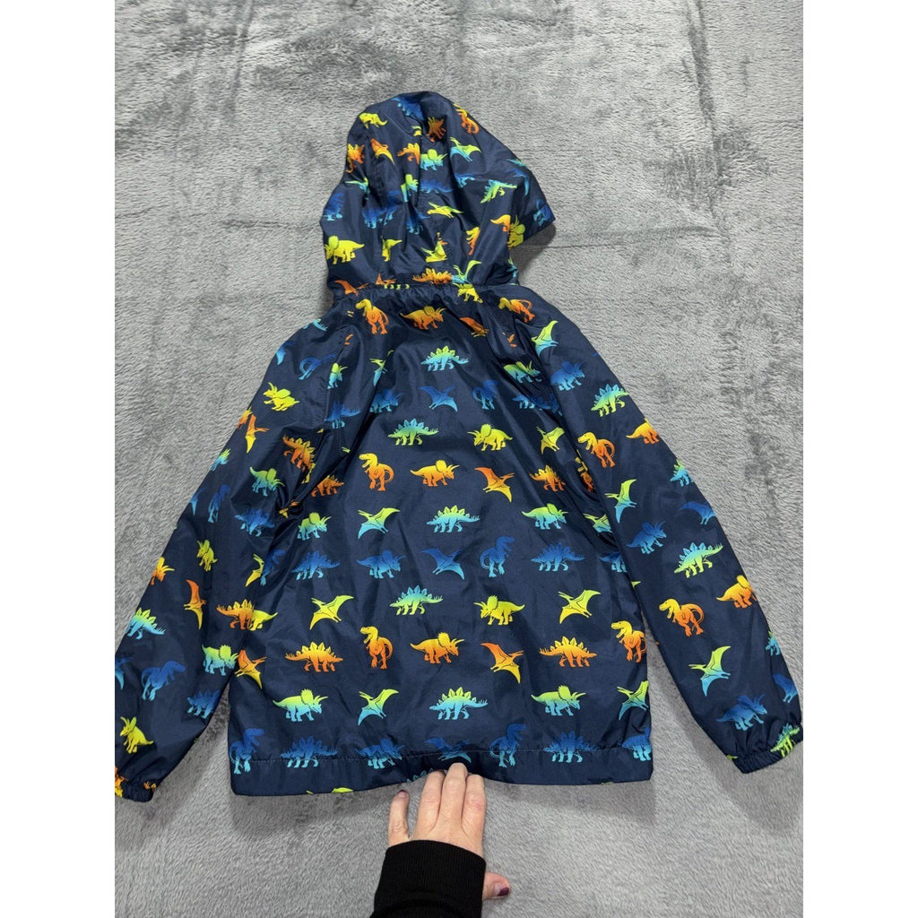 365 Kids from Garanimals Boys 6 4 Pc Bundle Windbreaker Jeans Tee Shorts Dino