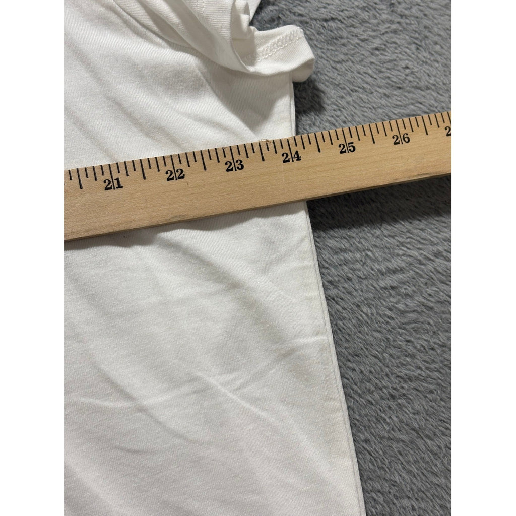 Banana Republic Women's White V-Neck Tee Size XXL, photo 6 of 13