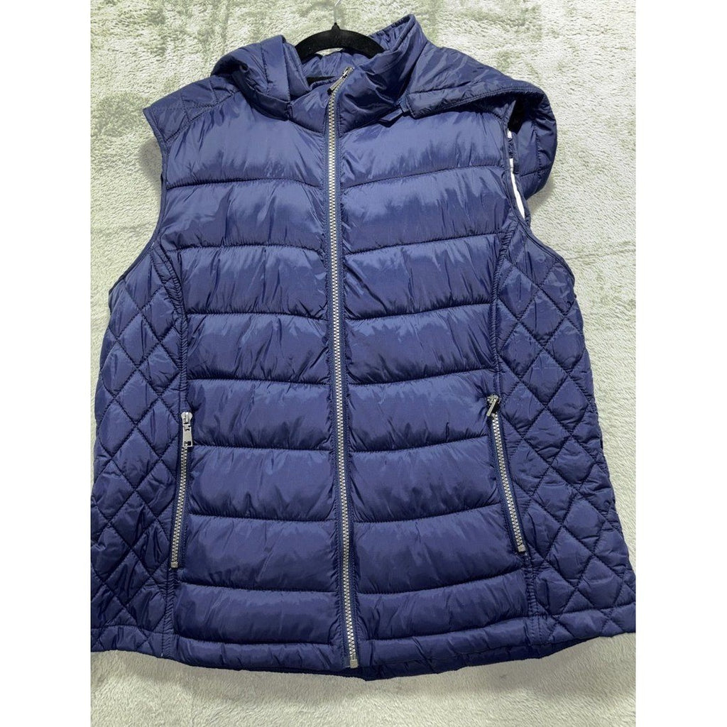 G.H. Bass & Co Women's Navy Puffer Vest Size XL