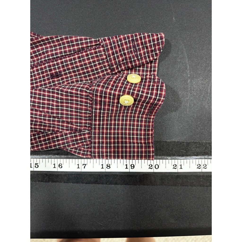 American Eagle Women's Burgundy Check Shirt Size XL, photo 11 of 11