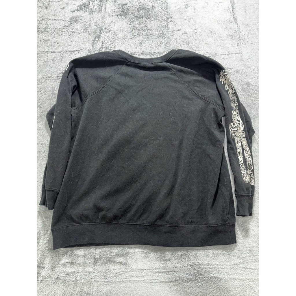 Torrid Women's Black Skeleton Sweatshirt Plus Size 1, photo 8 of 12