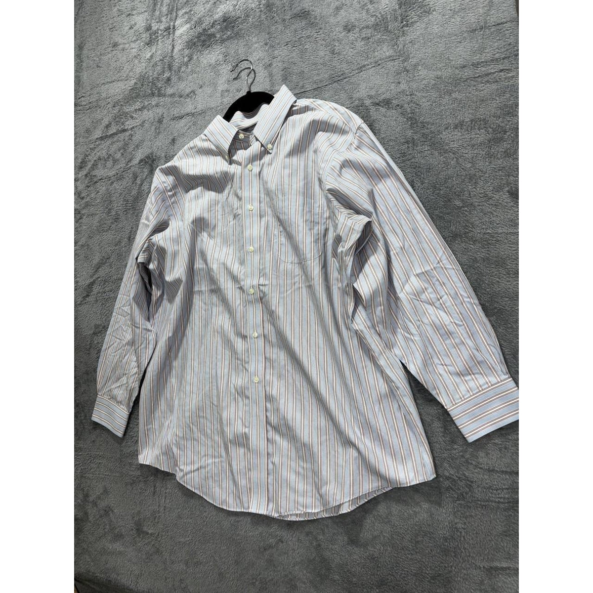 Brooks Brothers Men's Blue Striped Shirt 16 1/2-2/3, photo 2 of 8