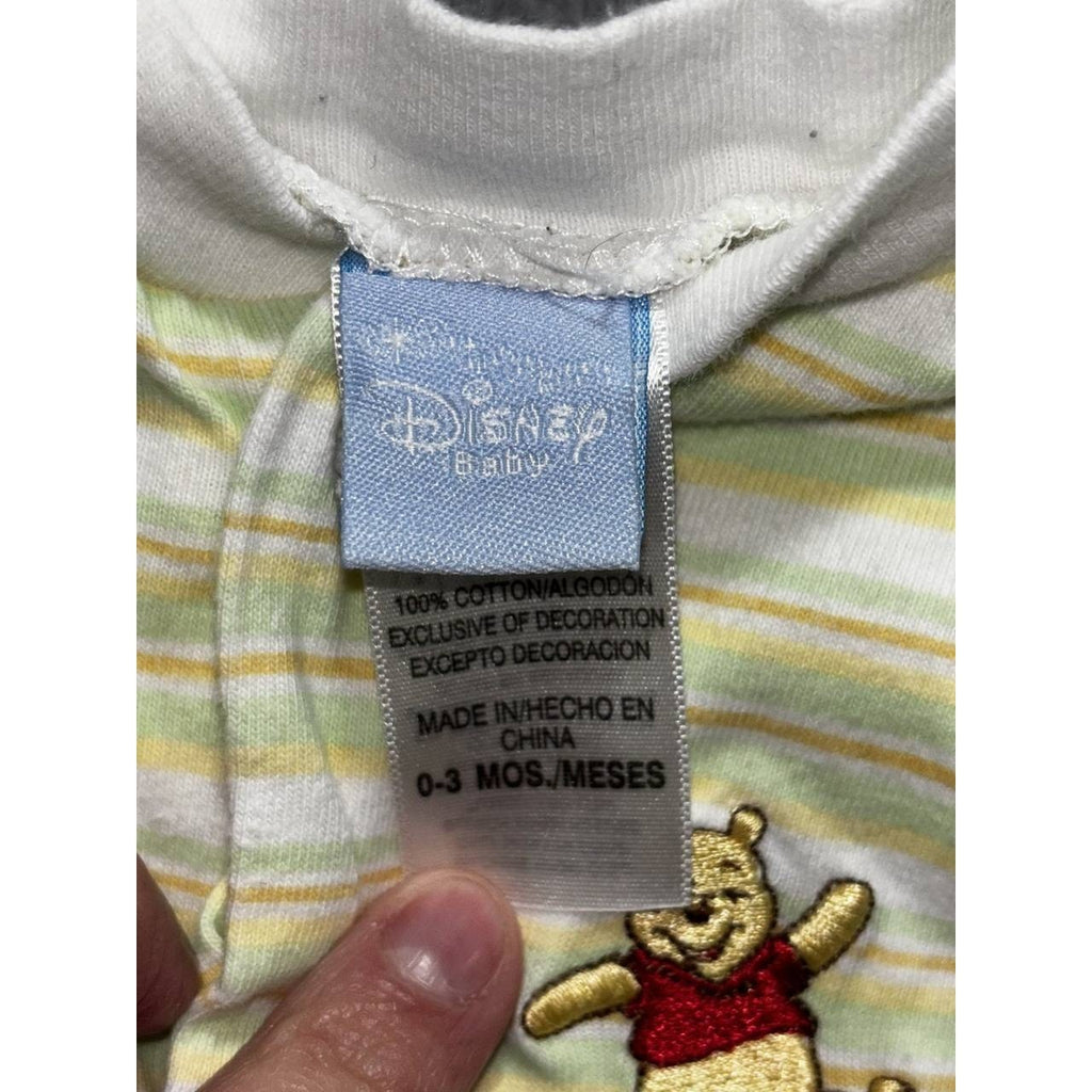 Baby Pooh Sleeper Bodysuits Pants Lot 5 Pcs 0-3M, photo 4 of 16