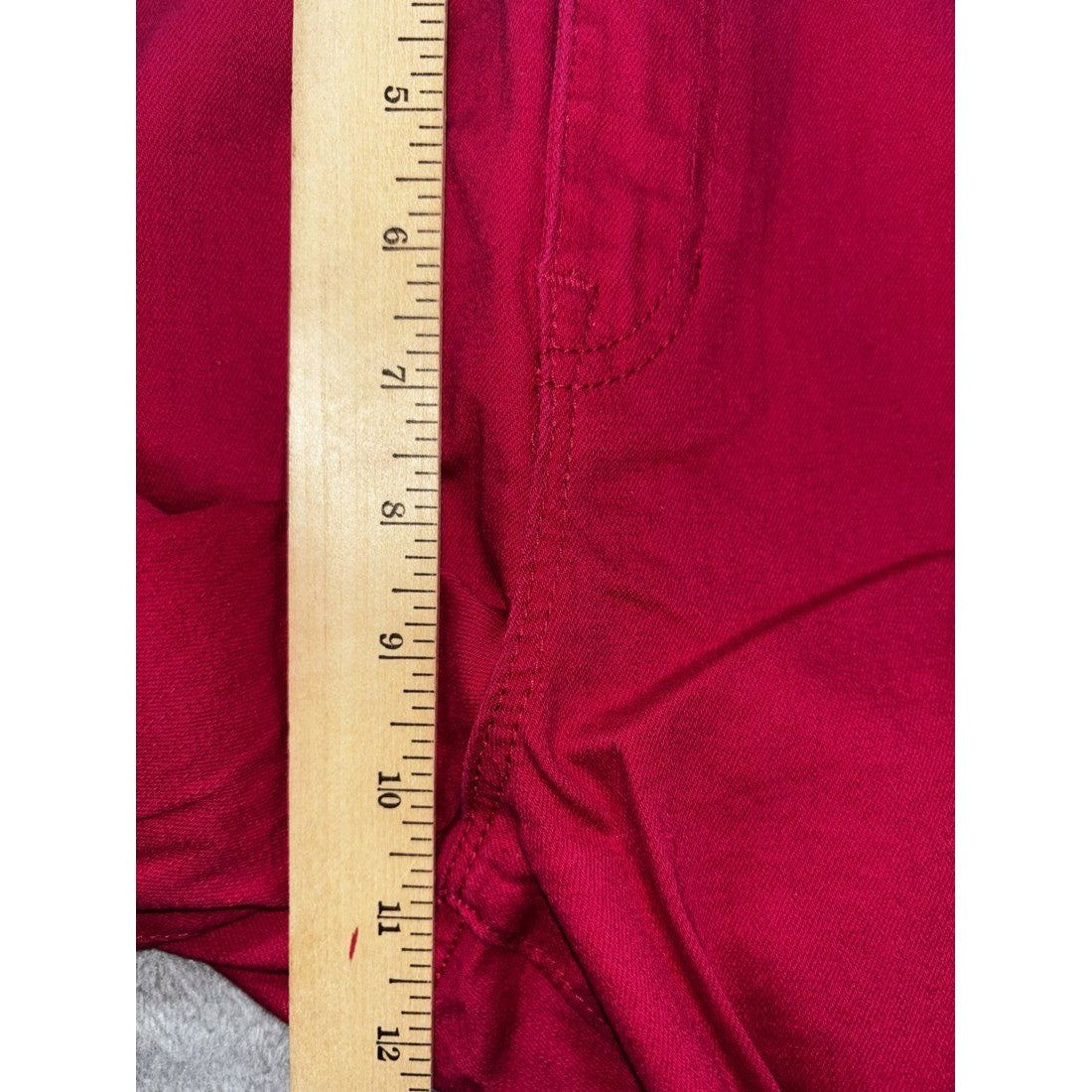 Gap Women's Raspberry Denim Legging Jeans Size 16/33, photo 9 of 13