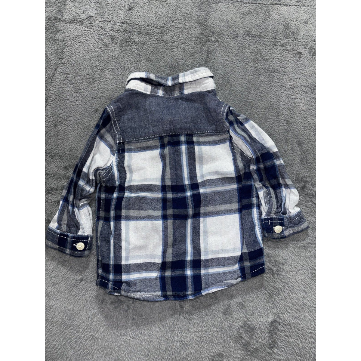 Truly Scrumptious OshKosh Baby 12M 5 Piece Bundle Jacket Shirt Pants Plaid