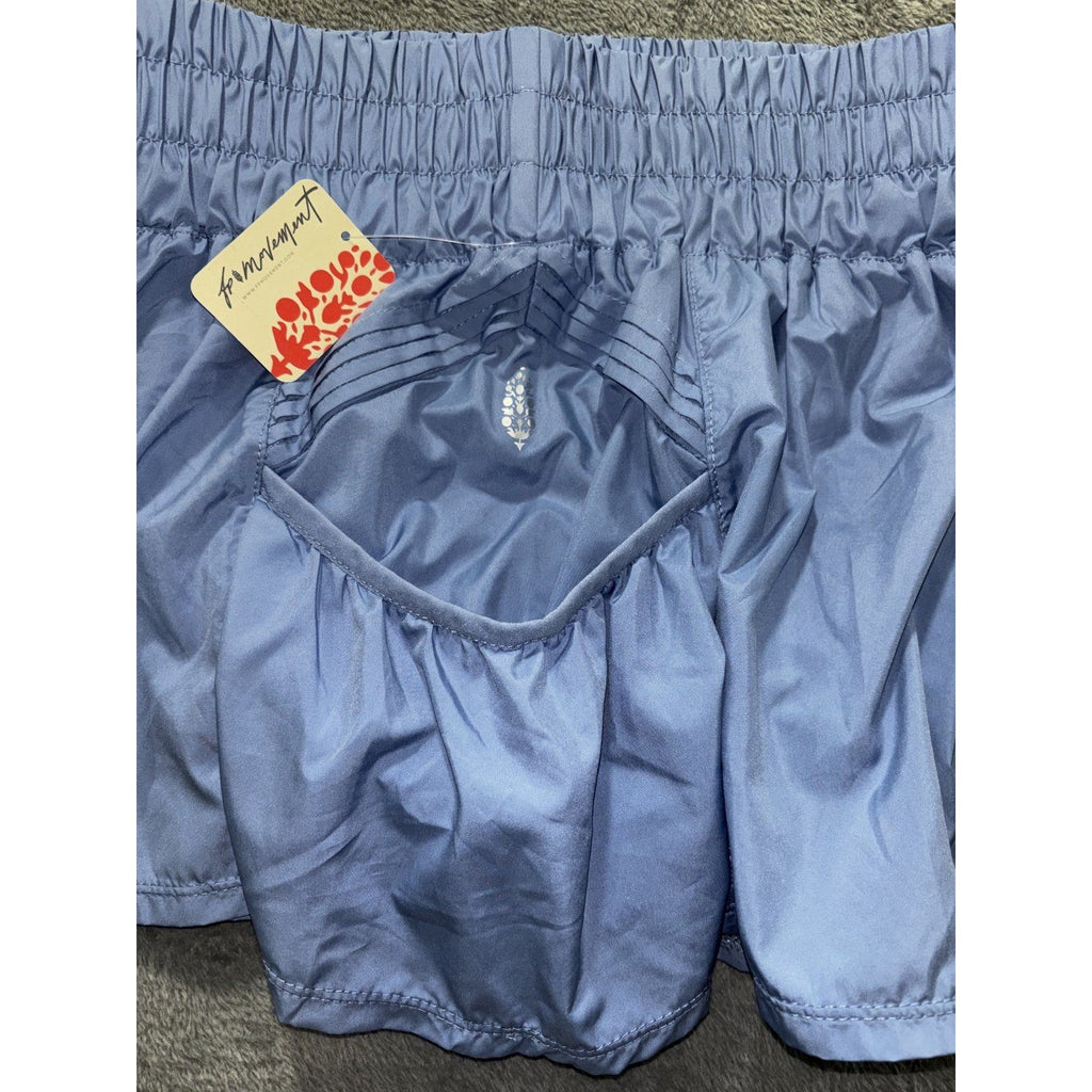 FP Movement Women's Light Blue Ruffle Shorts Size M, photo 14 of 14