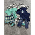 Baby Boy Monster Sleeper Jeans Lot 5 Pcs 9M