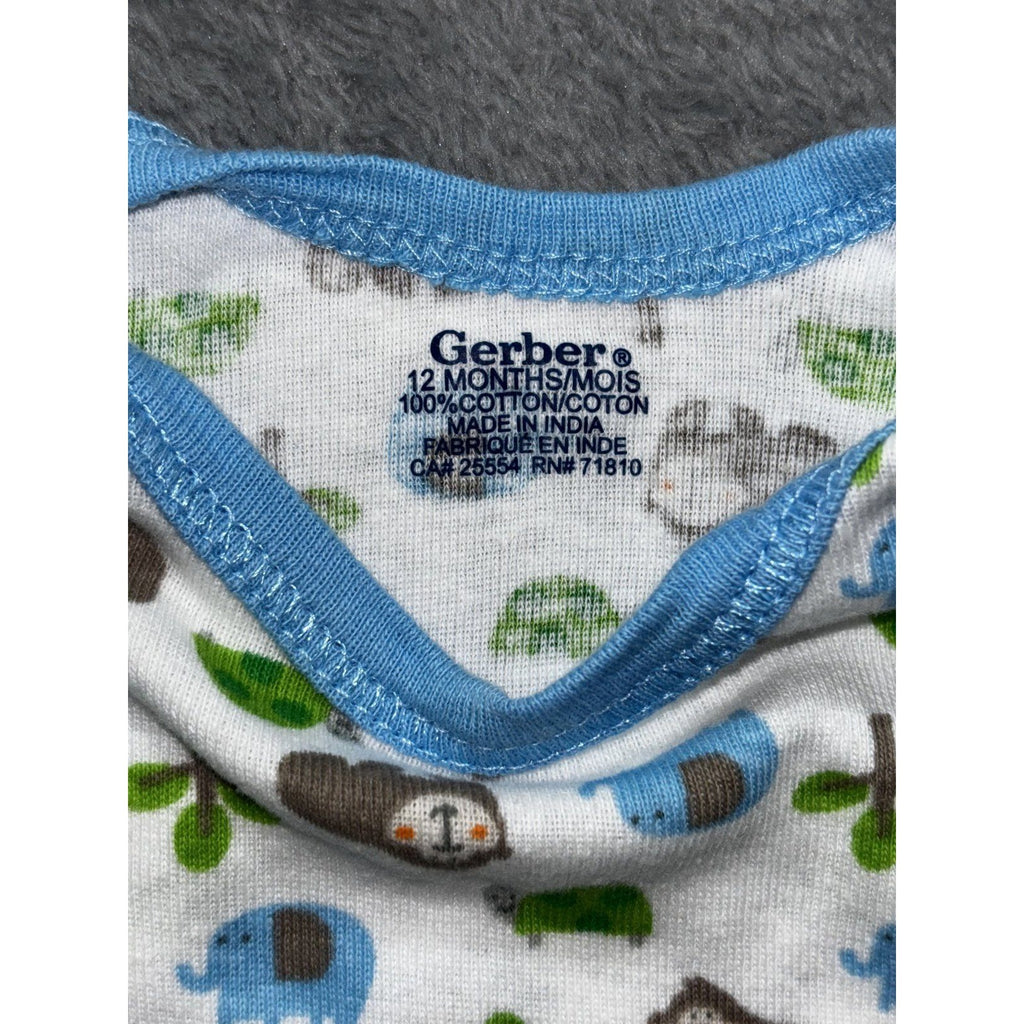 Carter's Gerber Baby 12M 5 Piece Bundle Rash Guard Swim Shorts Onesies