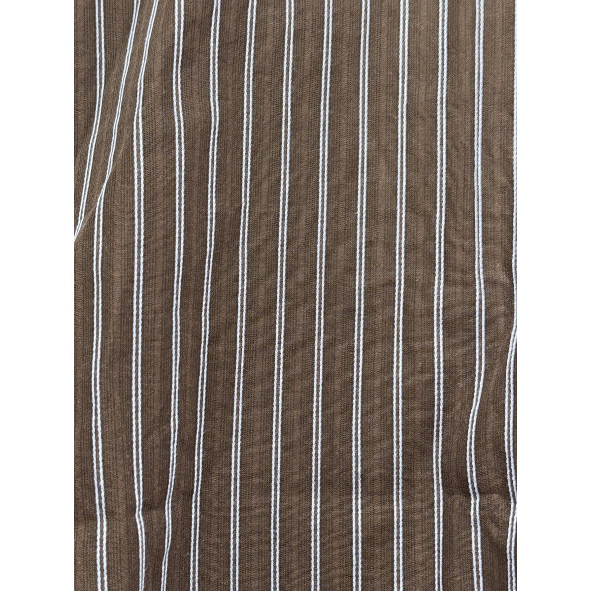Billy London Men's Brown Stripe Dress Shirt Size XXL, photo 5 of 9