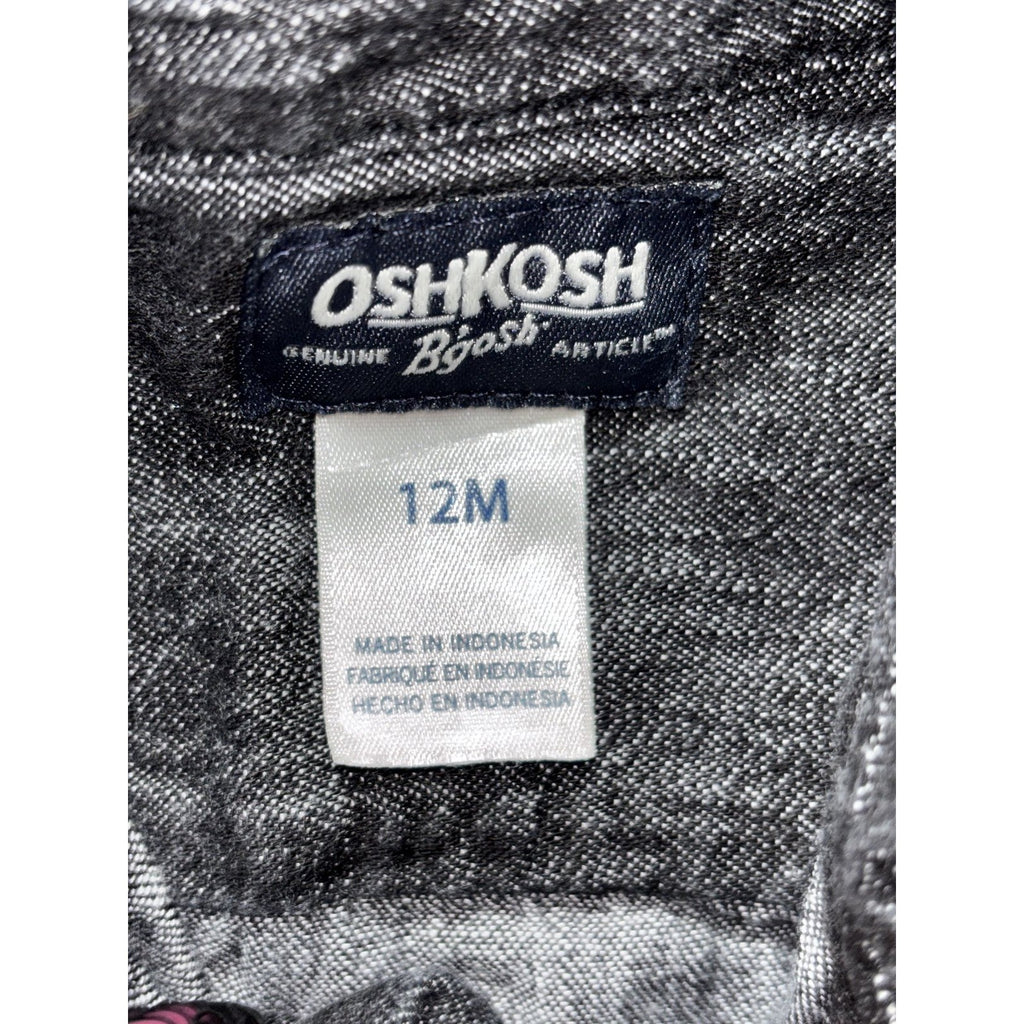 OshKosh & Carter's Baby Denim Lot 4 Pieces 12M, photo 4 of 15