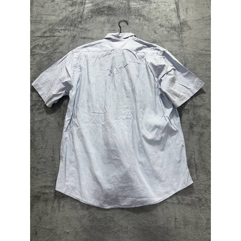 Brooks Brothers Men's Light Blue Oxford Shirt 16, photo 6 of 8