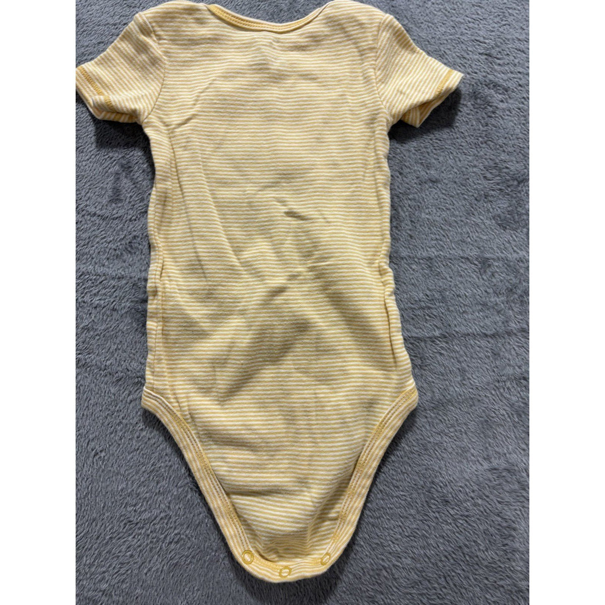 Carter's Baby 12M 6 Piece Bundle Bodysuits Footed Pants Sage Yellow