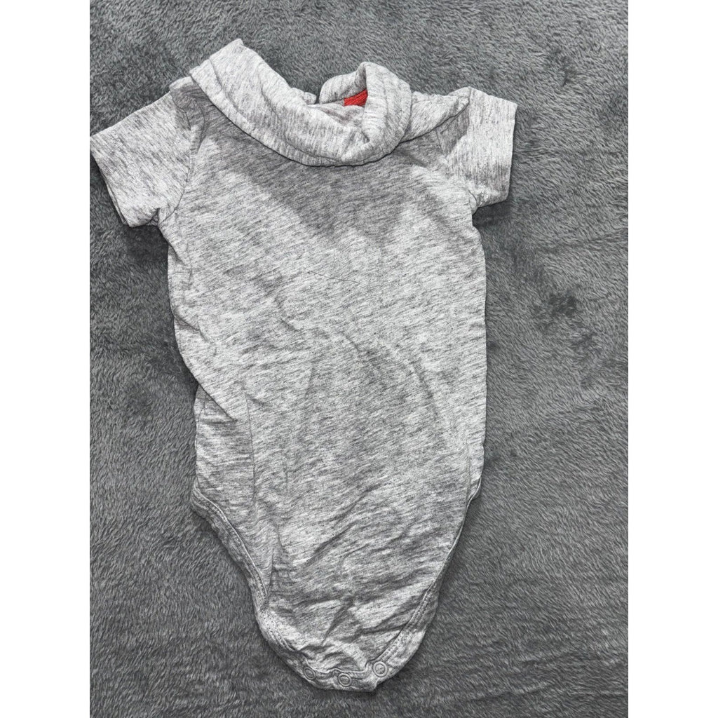 Carter's Baby 6M 9 Piece Bundle Cardigan Bodysuits Pants Shorts Hat Gray Brown