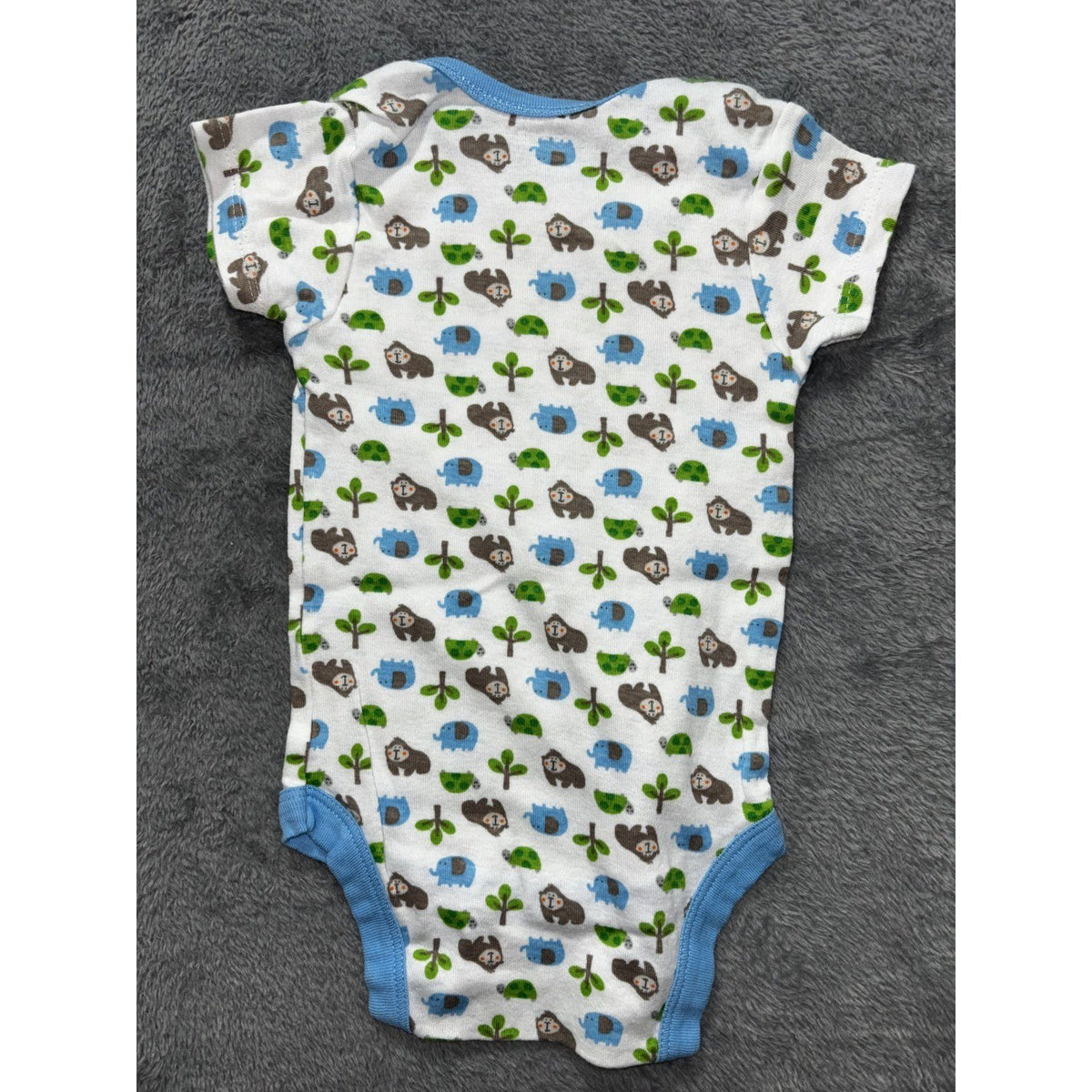 Carter's Gerber Baby 12M 5 Piece Bundle Rash Guard Swim Shorts Onesies