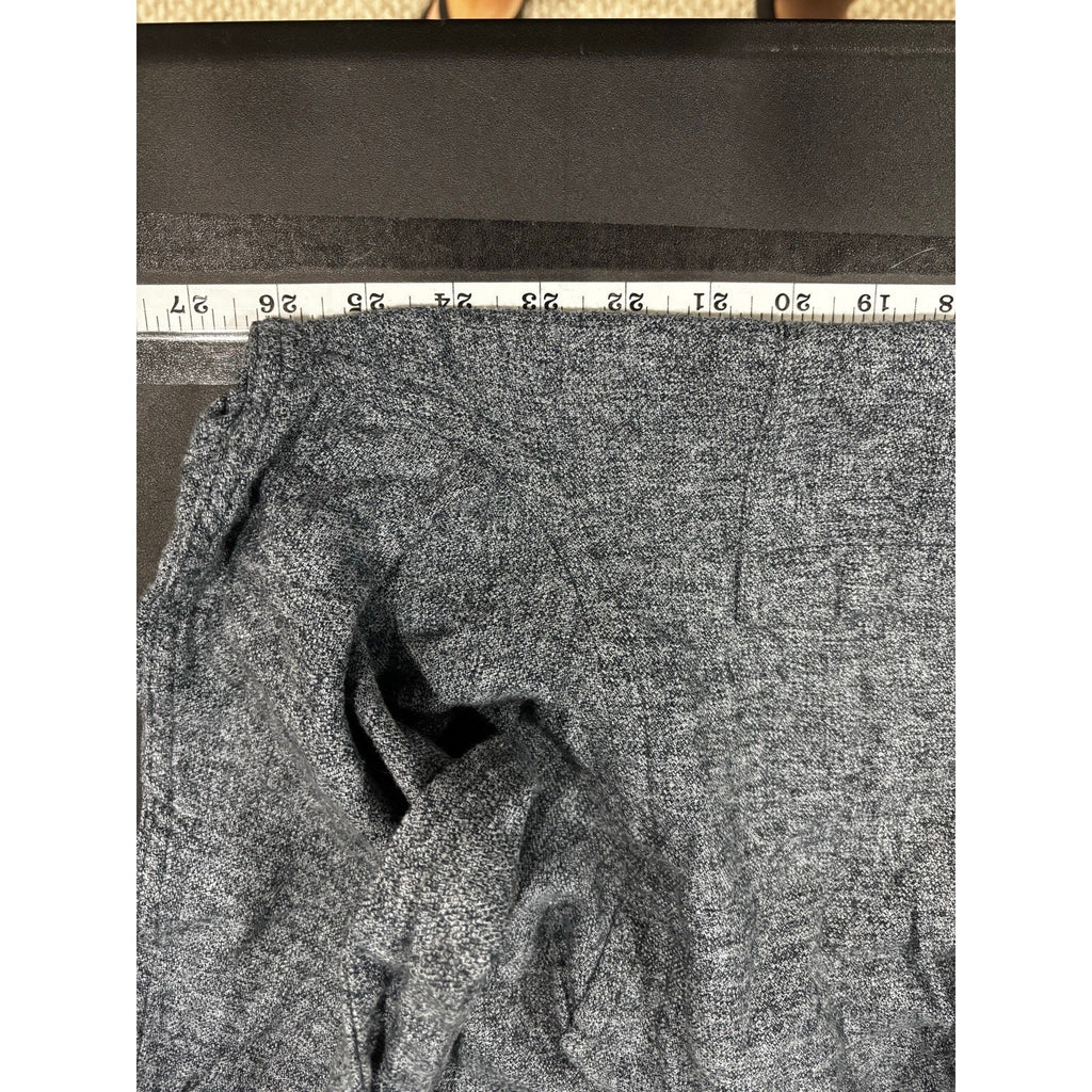 Haggar XL Blue Gray Flannel Shirt Long Sleeve Cotton Mens